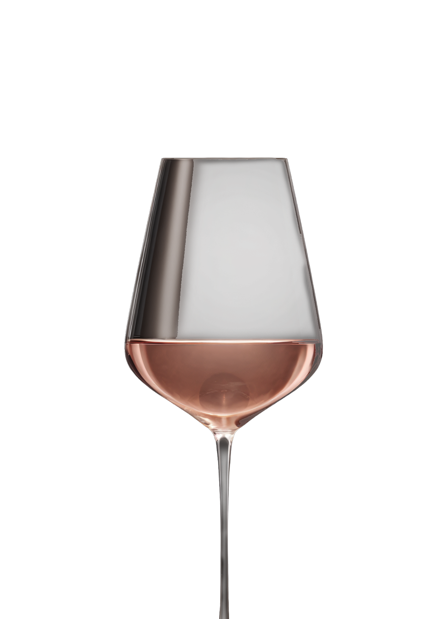 Calice di vino rosé